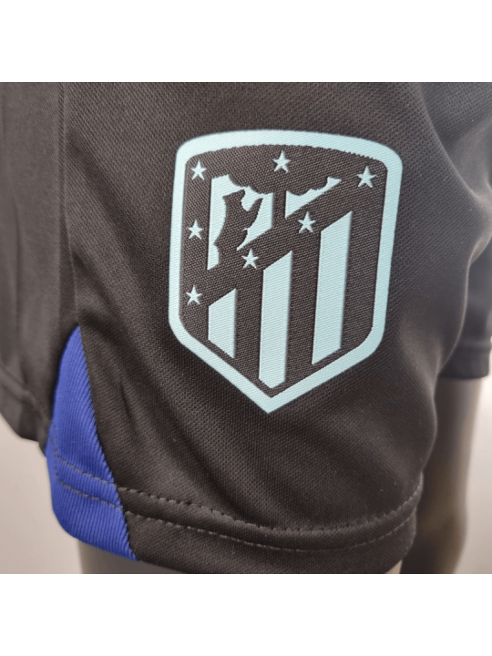 Camiseta Atlético Madrid Segunda Equipación 2022/2023 Niño