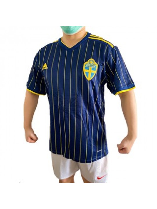 Camiseta Suecia Segunda Equipación 2020