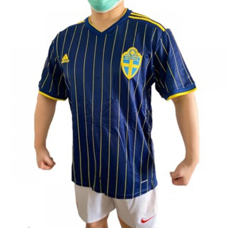 Camiseta Suecia Segunda Equipación 2020