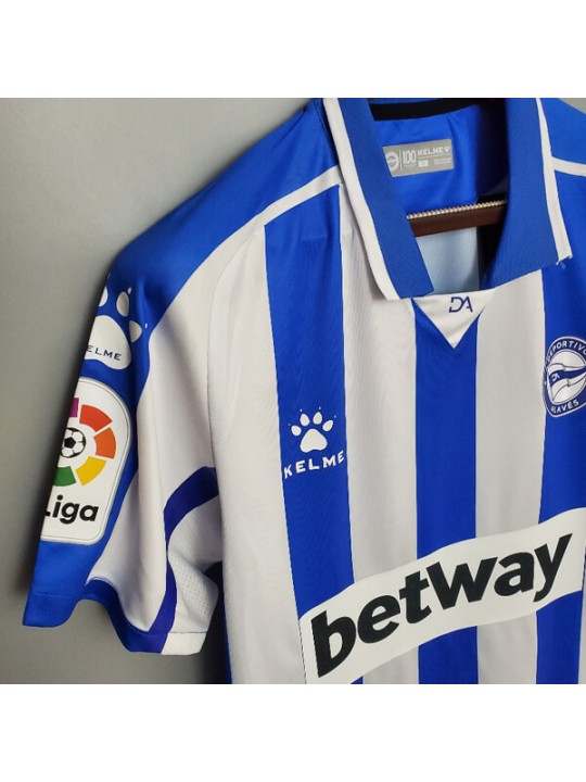 Camiseta Deportivo Alavés Primera Equipación 20/21 Niño