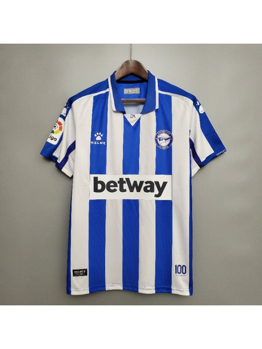 Camiseta Deportivo Alavés Primera Equipación 20/21 Niño