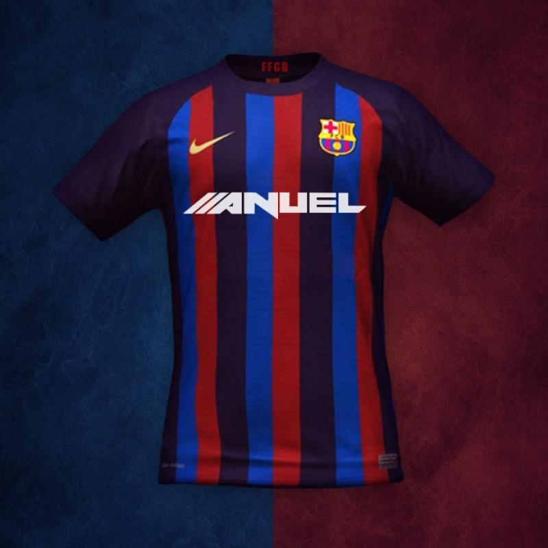 Camiseta BARCELONA Edición Limitada de Anuel la 1a equipación masculina del FC