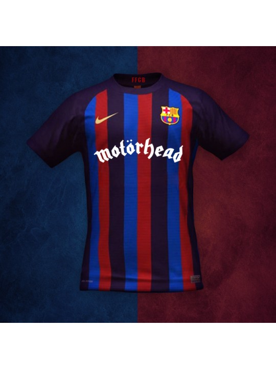 Camiseta BARCELONA Edición Limitada de Motörhead la 1a equipación masculina del FC