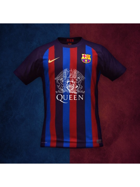 Camiseta BARCELONA Edición Limitada de Queen la 1a equipación masculina del FC