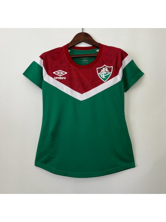 Camiseta Fluminense Pre-Match 2023/2024 Mujer