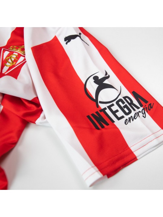 Camiseta Sporting De Gijón 1ª Equipación 23/24 Niño