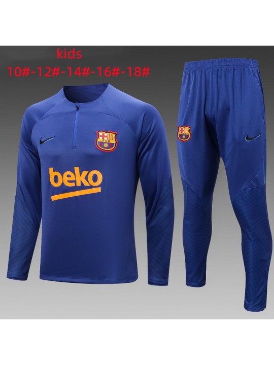 Chandal Entrenamiento Barcelona 2022/23 Niño +Pantalones