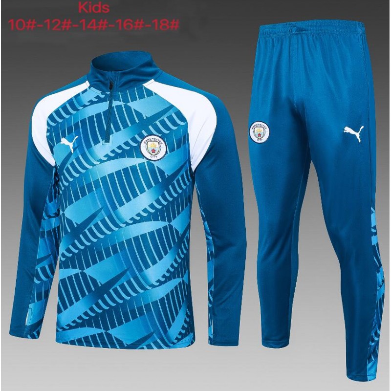 Chaqueta De Chándal Manchester City 23/24 Niño + Pantalones