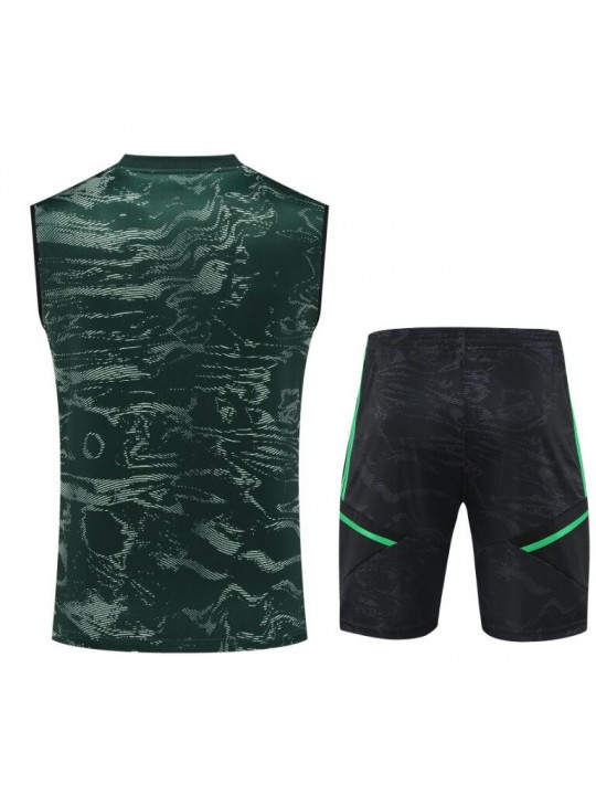 Camiseta Sin Mangas Real Madrid CF Pre-Match 23/24 + Pantalones