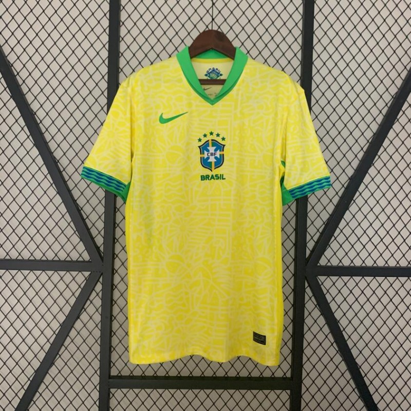 Camiseta Brasil Primera Equipación 2024