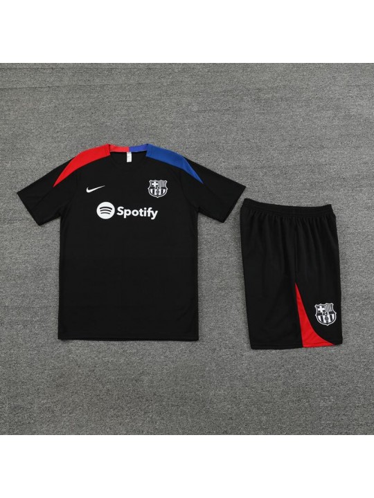 Camiseta FC Barcelona Pre-Match 2023-2024 Negro + Pantalones