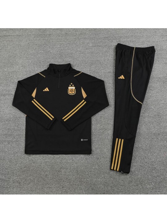 Chandal Entrenamiento Argentina 22/23 Negro + Pantalones