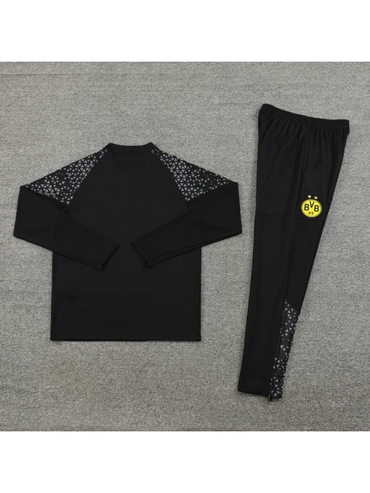 Chandal Entrenamiento Borussia Dortmund 23/24 Negro + Pantalones