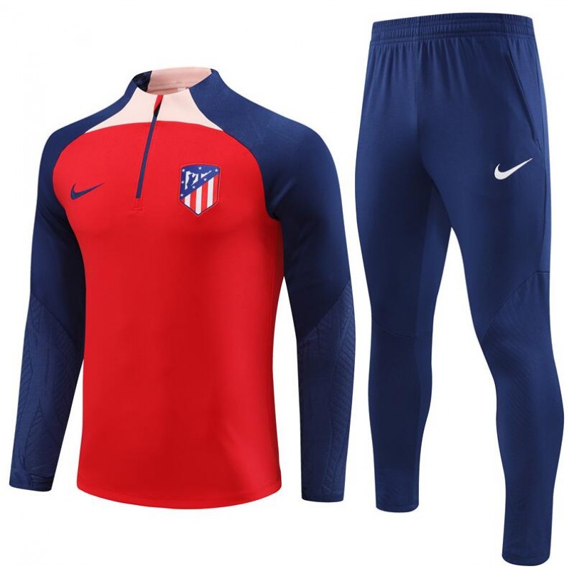 Sudadera Atletico Madrid 2023 - 2024 Rojo + Pantalones
