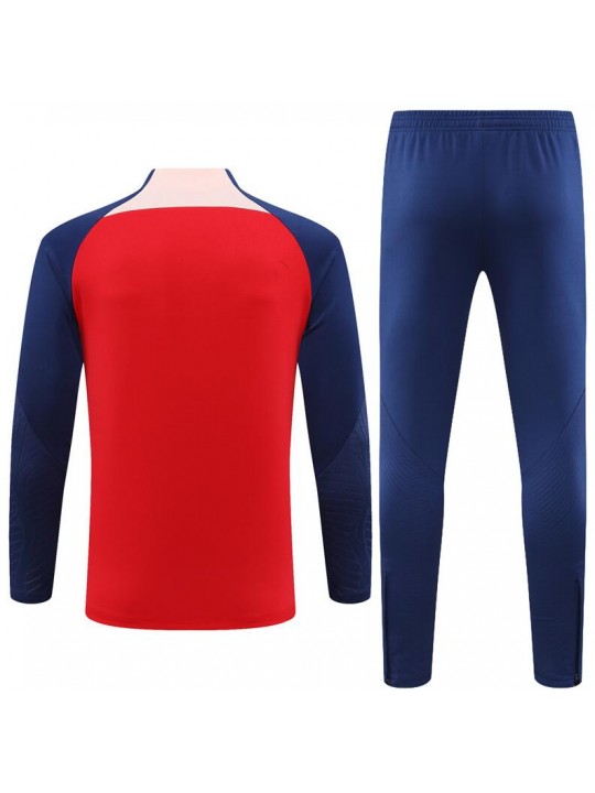 Sudadera Atletico Madrid 2023 - 2024 Rojo + Pantalones