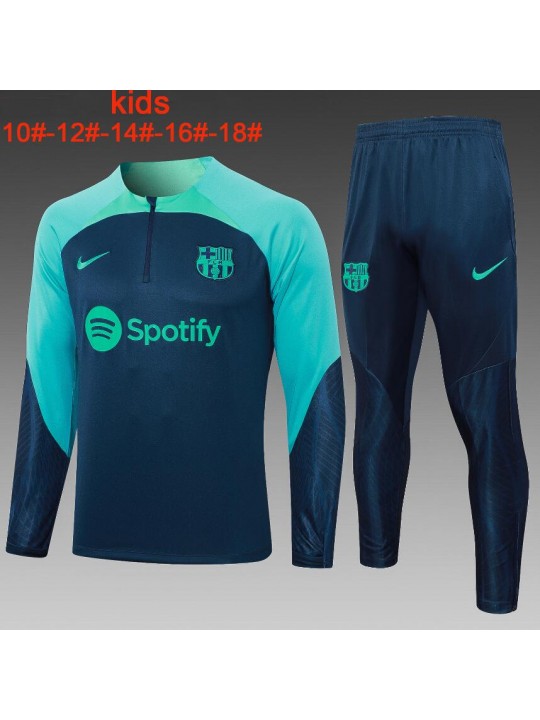Sudadera Fc Barcelona Training 2023-2024 Niño +Pantalones