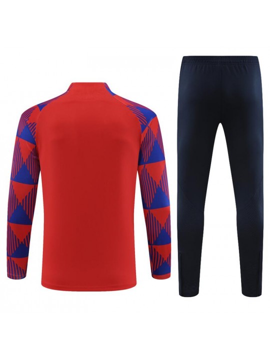 Sudadera Fc barcelona Training 23/24 Rojo + Pantalones