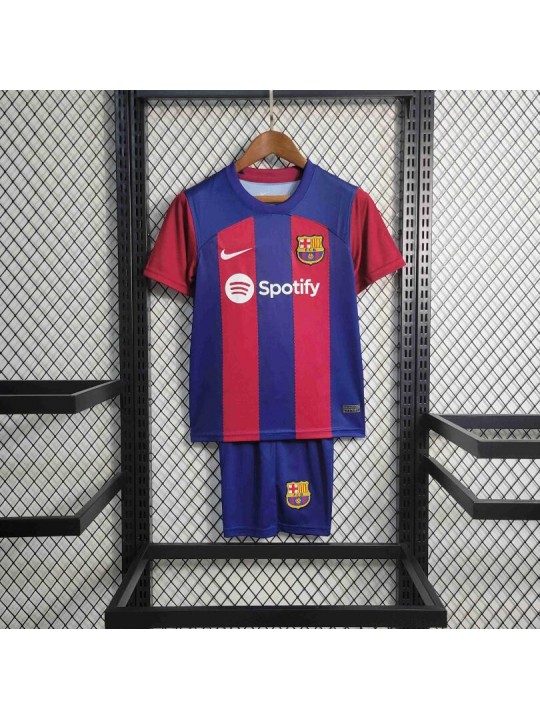 Camiseta Barcelona Fc 1ª Equipación 23/24 Niño