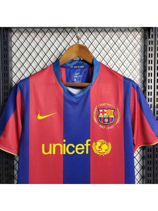Camiseta Retro Barcelona Primera Equipación 07/08