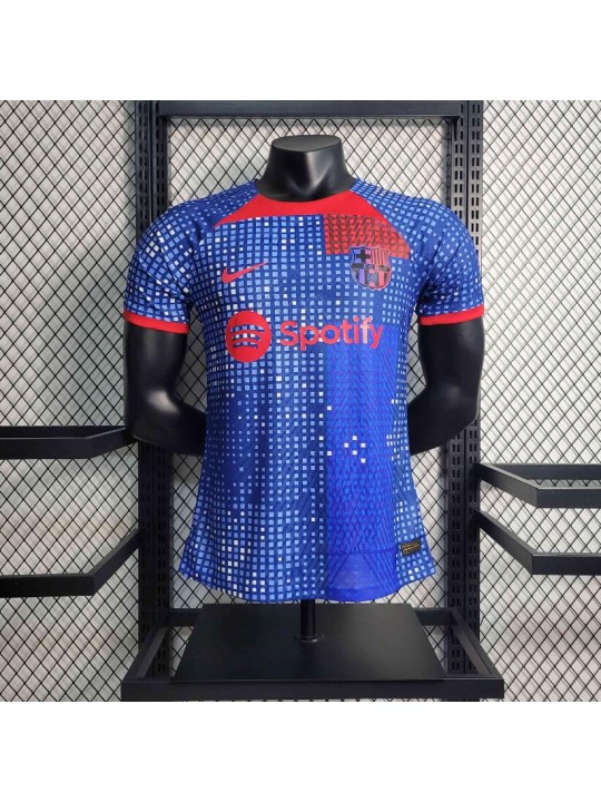 Camiseta FC Barcelona Pre-Match Azul 23/24
