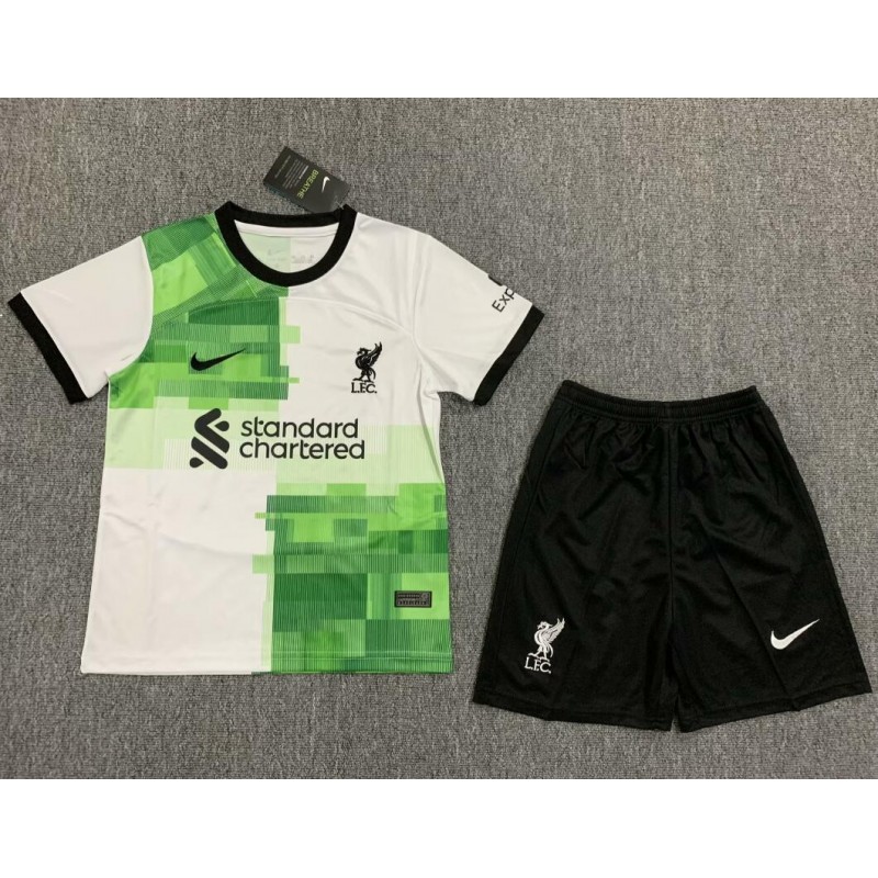 Camiseta Liverpool Fc Segunda Equipación 23/24 Niño