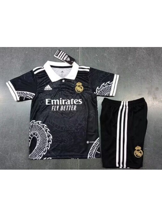 Camiseta Real Madrid 23/24 Edición Especial Negro Niño