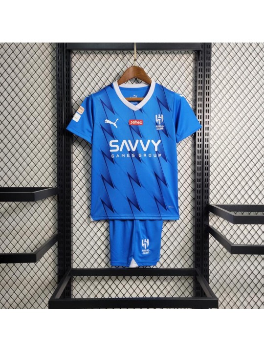 Camiseta Al Hilal SFC 1ª Equipación 23/24 Niño