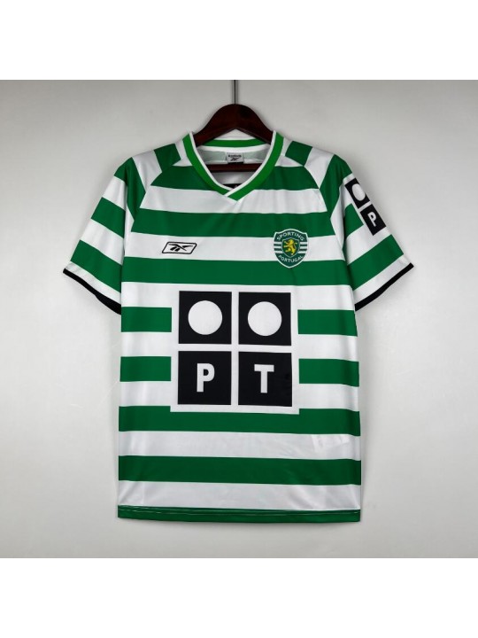 Camiseta Retro Sporting Lisboa 1ª Equipación 03/04