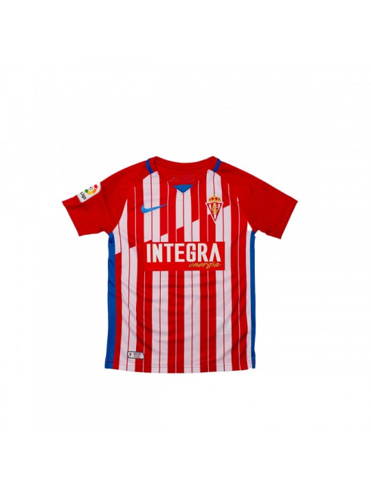 CAMISETA SPORTING DE GIJÓN PRIMERA EQUIPACIÓN 2020-2021 NIÑO