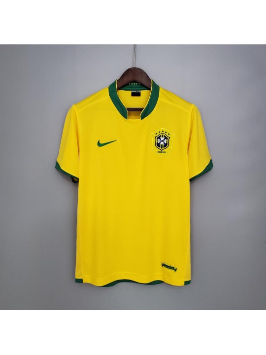 Camiseta Brasil Primera Equipación 2006