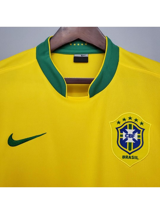Camiseta Brasil Primera Equipación 2006
