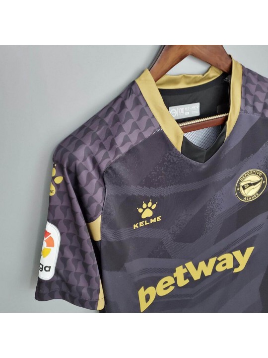 Camiseta Deportivo Alavés Tercera Equipación 20/21 Niño