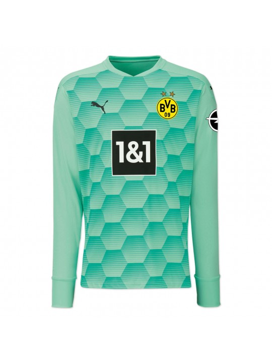 Camiseta Equipación De Portero Del Borussia Dortmund 20/21 (Verde)