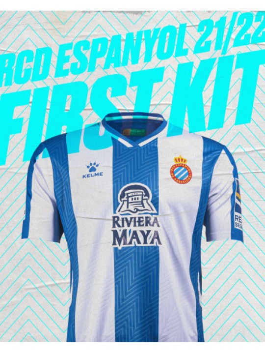 Camiseta Espanyol Primera Equipación 2021/2022 