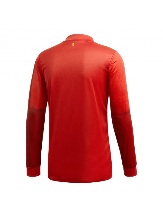 Camiseta Primera España Euro 2021 Manga Larga