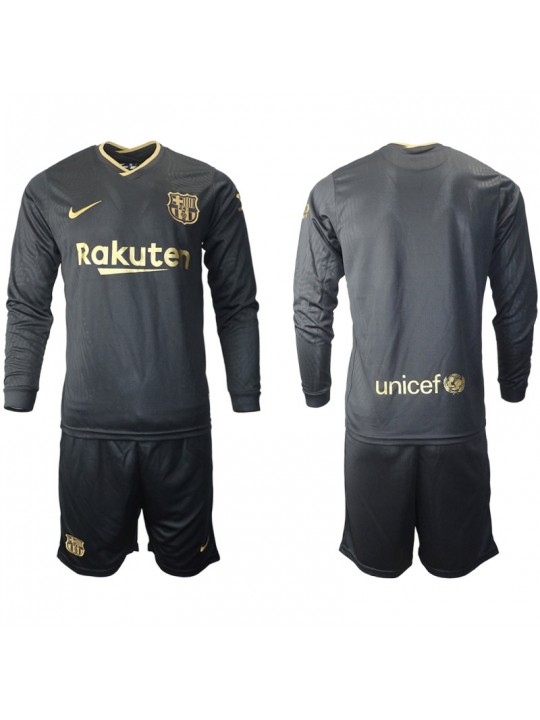 Camiseta Barcelona Segunda Equipación 2020/2021 Manga Larga