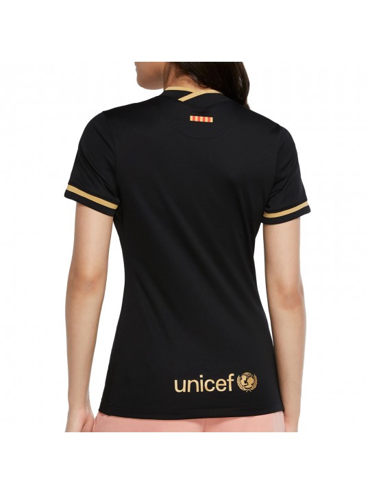 Camiseta Segunda Fc Barcelona Mujer 2020 2021 Stadium