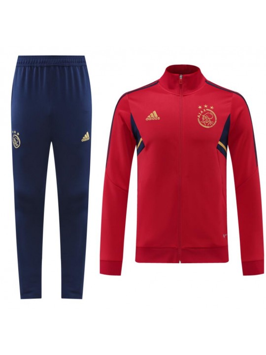 Chandal Entrenamiento Fc Ajax Rojo 2022