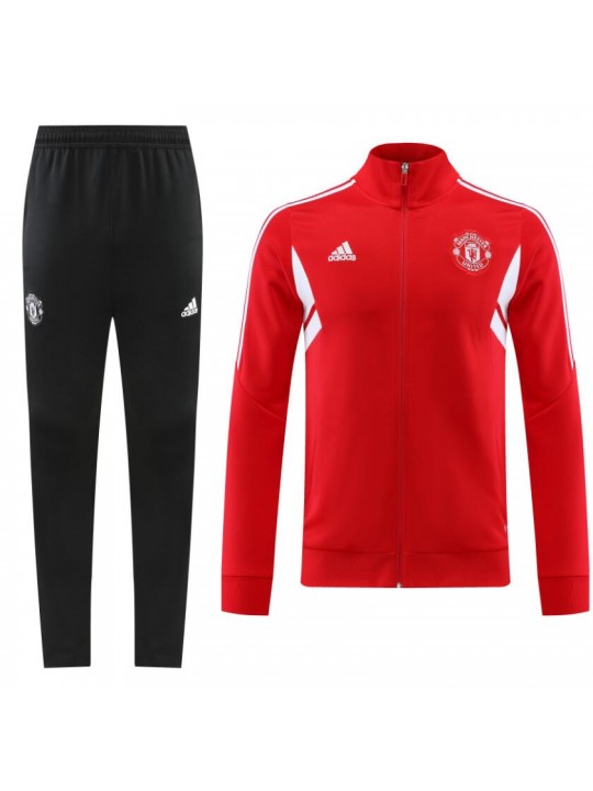 Chaqueta De Chándal M-U Rojo 2022