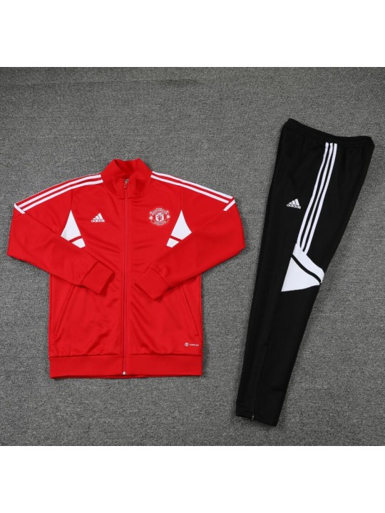 Chaqueta De Chándal M-U Rojo 2022