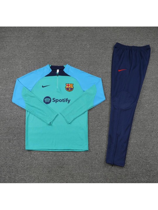 Sudadera Entrenamiento FC Barcelona 22/23 Azul Celeste