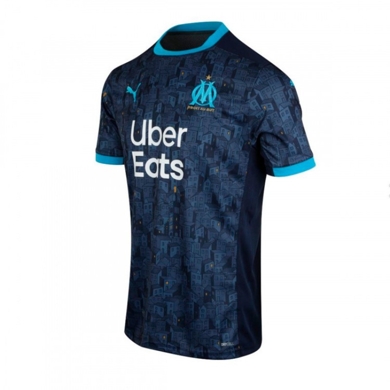 Camiseta Segunda Olympique Marsella 2020 2021 Nino
