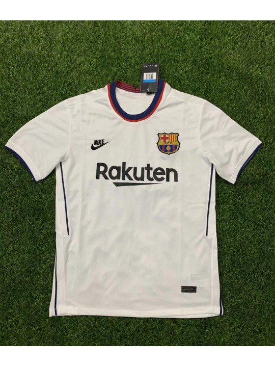 Camisetas Barcelona 2020-2021 Entrenamiento Camiseta Blanco
