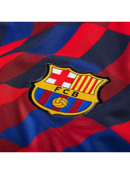 CAMISETA DE CALENTAMIENTO FC BARCELONA 2020/2021 ROJO