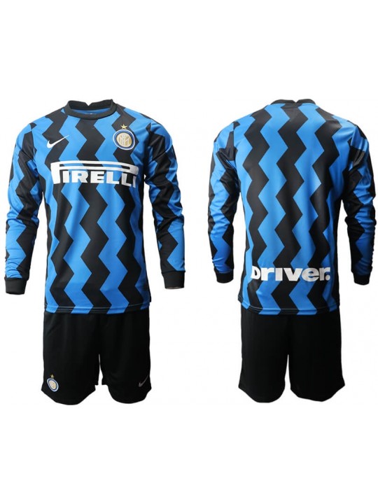 Camiseta Inter De Milán Primera Equipación 2020/2021 Manga Larga
