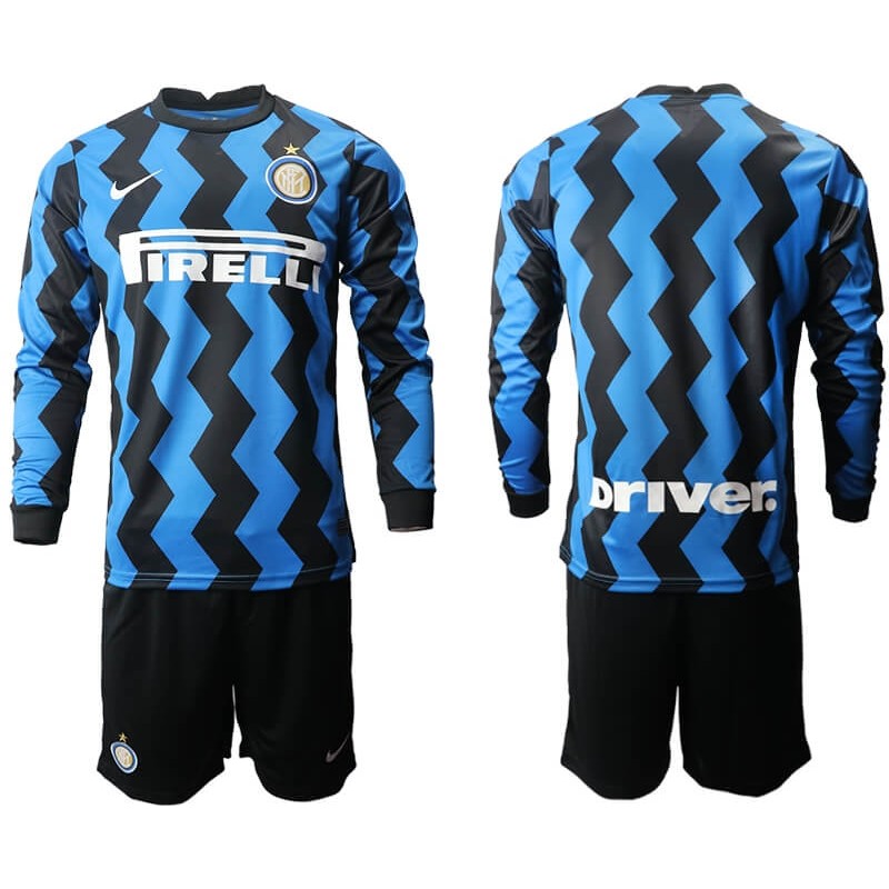 Camiseta Inter De Milán Primera Equipación 2020/2021 Manga Larga