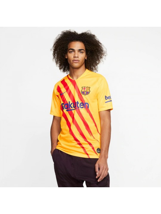 Camiseta De Manga Corta Del Estadio Del Barcelona