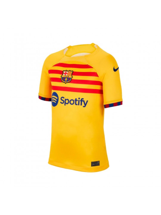 Camiseta FC Barcelona Cuarta Equipación 2022-2023 Niño