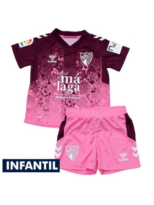 Camiseta Málaga Cf Segunda Equipación 2022-2023 Niño