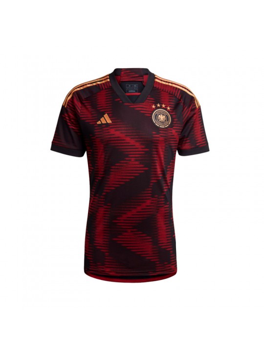 Camiseta Alemania Segunda Equipación Mundial Qatar 2022 Niño